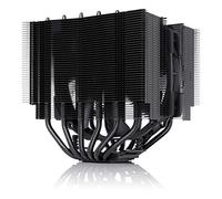 NH-D15S chromax.black Procesador Enfriador 14 cm Negro 1 pieza(s), Disipador de CPU negro, Enfriador, 14 cm, 300 RPM, 1500 RPM, 24,6 dB, 140,2 m³/h