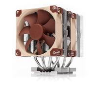 Noctua Disipador de CPU NH-D9 DX-4677 4U – LGA4677 Intel Xeon, 92 mm, Doble ventilador (Marrón)