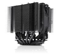 Noctua NH-D9L chromax.black, Disipador CPU Alto Rendimiento, Doble Torre | Compacto, 110mm Altura, Silencioso, para ITX y SFF e Intel y AMD, Ventilador 92mm, 100% Compatibilidad RAM, Kit Accesorio