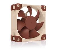 Noctua Paquete: 2x NF-A8 5V PWM, Ventilador Silencioso con Cable Adaptador USB, 4 Pines, Versión de 5V (80 mm, Marrón)