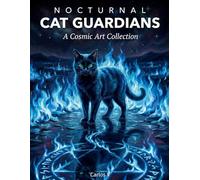 Nocturnal Cat Guardians: A Cosmic Fantasy Art Collection of Mystical Feline Guardians