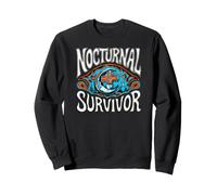 Nocturnal Survivor Night Shift Nurse Medical Coffee Sudadera