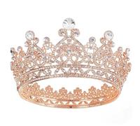 NODG Coronas doradas para mujer, coronas de princesa, tiaras y coronas para mujer, coronas elegantes, diademas para mujer, diademas de boda para mujer