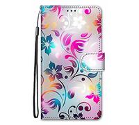 Nodigao Cuero Funda para ZTE Blade A35e Antigolpes Libro Billetera Magnetica Flip Silicona Dibujos Animal Motivo 360 Carcasa Case Bumper Cover - Hoja