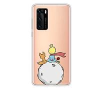 Nodigao Funda Compatible para Vivo V40 SE 5G Silicona Transparent Antigolpes Animal Motivo Carcasa Case Bumper Brillante Cover - Planeta