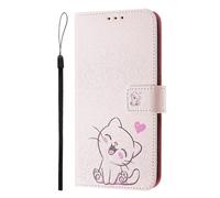 Nodigao PU Cuero Funda para Doogee Note 56/56 Pro/56 Plus Antigolpes Libro Billetera Magnetica Flip Silicona Dibujos Animal Motivo Carcasa Case Bumper Cover - Gato A