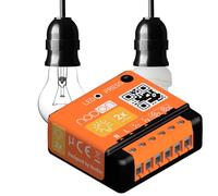 NodOn - EnOcean - Módulo de iluminación On/Off, 2 Canales, 2x5 A, instalación Posible en el Cuadro eléctrico, conmutada sin Cables y sin Obras, Compatible con Jeedom, eedomus y MyUbiwizz