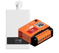 NodOn - EnOcean - Módulo multifunción, 1 canal contacto seco, 1x10A, instalable en cuadro eléctrico, control de caldera, puerta de garaje, calentador de agua; compatible Jeedom, eedomus, MyUbiwizz