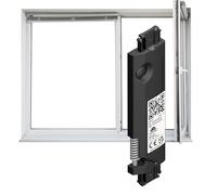 NodOn - EnOcean - Sensor de apertura sin pilas, invisible, inalámbrico, para ventanas de aluminio o PVC, sin mantenimiento, IP32, compatible con Jeedom, eedomus y MyUbiwizz