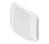 NODON Interruptor de pared inalámbrico de 2 botones para sistema Zigbee,