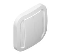 NodOn - Interruptor de Pared Inalámbrico Zigbee Green Power sin Pila ni Batería - Instalación Rápida - Interruptor Inteligente Compatible con Home Assistant, Z2M, Jeedom