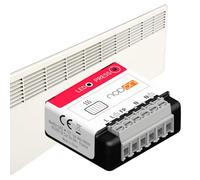 NodOn - Zigbee 3.0 - Módulo calefacción hilo piloto con medición consumo - Hilo piloto conectado para gestión de calefacción - Ahorro energético, 6 modos, compatible Home Assistant, Jeedom, Z2M, ZHA
