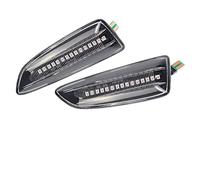 Nodrest 2 uds luz intermitente secuencial indicador lateral for Opel Zafira Tourer Insignia Grandland Crossland Astra JK lámpara indicadora repetidora(2PCS Dynamic Crystal)