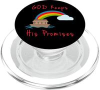 Noé Ark Dios Mantiene Sus promesas Linda Religiosa PopSockets PopGrip para MagSafe