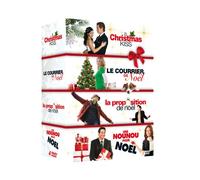 Noël - Coffret 4 films : A Christmas Kiss + Le courrier de Noël + La proposition de Noël + Une nounou pour Noël [Francia] [DVD]