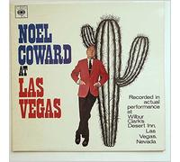 Noel Coward - Noel Coward At Las Vegas LP CBS 62426 EX/EX 1970s orange yellow label, sleeve is snipped at opening