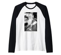 Noel Edmonds Radio One DJ como Santa Deal or No Deal Christmas Camiseta Manga Raglan