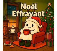 Noël Effrayant: Livre de Coloriage de Noël avec Motifs Mignons et Effrayants, Fantômes, Arbres Hantés et Décorations de Noël pour Adultes et Adolescents