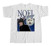 Noel Fielding The Boosh Funny Fielding Comedy Mens T-Shirt White Graphic Unisex tee Shirt XL