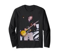 Noel Gallagher Oasis Guitarrista En Vivo Por Andy Willsher Manga Larga