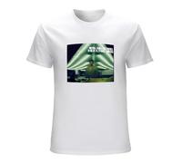Noel Gallaghers High Flying Birds Vinyl Cover Mens T-Shirt White Graphic Unisex tee Shirt S