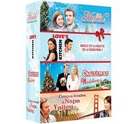 Noël n° 2 : Christmas Wedding + Mrs Miracle + Love's Kitchen + Coup de foudre à Napa Valley [DVD]