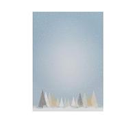 Noël winterlicher mšrchenwald paperandpicture lot de 100 feuilles de papier a4 100 g/m² de papier à lettre de noël fÿrlaser/imprimantes jet d'encre/photocopieuse/écriture manuscrite