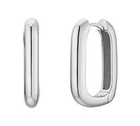 NOELANI pendientes de aro de plata de ley 925 para mujer, 2,1 cm, dorados, en caja de regalo, 2031600