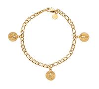 Noelani Pulsera de acero inoxidable/plata de ley 925 para mujer, pulsera, viene en caja de regalo de joyería