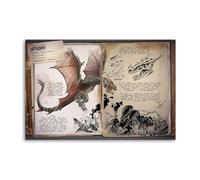 NOEMOHA Póster decorativo de Ark Wyvern Survival Evolved para pared, póster de pared e impresión artística moderna para decoración de dormitorio familiar, 30 x 45 cm