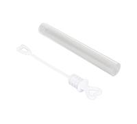 NOENNULL 50 Piezas de Varita de Burbujas Apariencia Transparente a Prueba de Burbujas Ligeras de Burbujas a Granel para Bodas Aniversarias