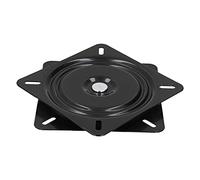 NOENNULL 7.7 Reemplazo de Placa Giratoria de Taburete de Bar de Servicio Pesado, Mecanismo Giratorio Cuadrado para Tumbona o Muebles Botas Giratorias con Rodamiento de Bolas Itz