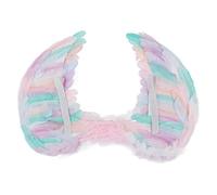 NOENNULL Ala de ángel Ligera y Colorida para Niños, Accesorios para Fotos de Fiesta de Halloween, Alas de Cartón de Plumas de Primera Calidad para Espectáculo en Escenario (Grande)