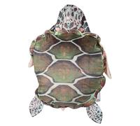NOENNULL Almohada de Concha de Tortuga Marina, Felpa Ultra Suave, Divertido Disfraz de Concha de Tortuga Marina con Disfraz de Tortuga Marina Desmontable y Lavable, Adecuado para (80 cm/31,5 pulgadas)