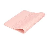 NOENNULL Almohadilla de Aislamiento Térmico de Silicona, Tapete de Mesa Impermeable Antideslizante para Cocina Casera, Mantel Individual Plegable para Encimeras o Fregaderos de Cocina (Polvo nórdico