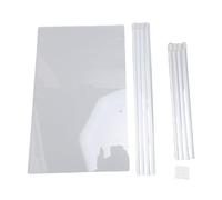 NOENNULL Artillero de Zapatos, Organizador de Botas Acrílicas Transparentes para la Entrada, Dormitorio de la Habitación del Dormitorio, Almacenamiento de Calzado Vertical de 4 Niveles