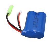 NOENNULL Batería de Litio para Coche RC de 7,4 V, Batería de Repuesto de Voltaje Estable Duradera de 1200mAh con Enchufe para Coche RC Crawler