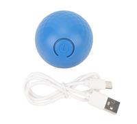 NOENNULL Bola Rodante Activa para Perros, PC, TPU, Activada por Movimiento, Bola Móvil Rodante Automática, Juguete Interactivo para Perros, para Mascotas con Luz LED para Pequeños, (#1)