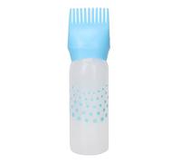 NOENNULL Botella Aplicadora de Peine de Raíz, Aplicador de Aceite para el Cabello, Botella Aplicadora de Aceite para el Cabello para Tinte para el, champú, Peluquería, 6 Oz