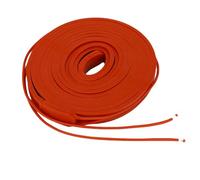 NOENNULL Cinturón Calefactor de Silicona Flexible Resistente Al Agua Aislado para Tubería de Agua 15x3000 Mm para Varias Tuberías