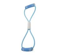 NOENNULL Figura 8 Banda de Resistencia, Brazo Espalda Hombro Ejercicio Cuerda Elástica Figura 8 Bandas de Ejercicio para Mujeres Hombres, Bandas de Resistencia en Forma Cuerda de (Blue)