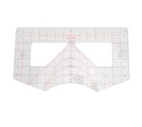 NOENNULL Guía de Alineación de Reglas Para Camisetas: Herramienta de Medición de Camisetas Para Prensa Térmica, Regla Para Todo en uno Para Centrar el Diseño y Elaborar Suministros y Accesorios de