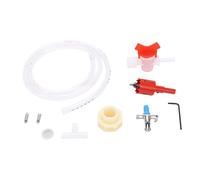 NOENNULL Juego de bebedero para pezón de conejo, sistema de riego automático para conejos, bebedero para pezón a prueba de fugas para alimentación de aves, accesorios de riego, fácil instalación y