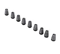 NOENNULL Juego de Mandril de Pinza, Sujeción Firme de Alta Elasticidad para Herramienta de Torno de Fresado de Grabado CNC, Mandril de Grifo, 9 Piezas SKER89PC01 para Trabajadores de Taller