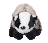 NOENNULL Juguete de Mofeta de Peluche Realista, Animal de Peluche Suave para Decoración de Regalo para Niños, Muñeca de Mofeta de Felpa para Exhibición en Casa o Oficina o Tiempo de Juego