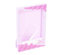 NOENNULL Marco de Película Pequeña para una Película de 3 Pulgadas ABS PP PP Instant Marco de la Imagen Tope Instant Instant Marco del Marco para la Foto para Decoración del Escritorio (Púrpura)