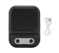 NOENNULL Mini impresora de etiquetas, portátil térmica, libro de fotos blanco y negro con aplicación, pequeño y ligero, conecta iOS y Android, impresión con un solo clic, herramienta de aprendizaje