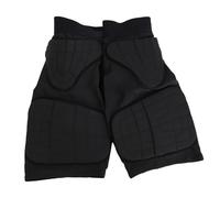 NOENNULL Pantalones Cortos de Compresión Acolchados Protectores para Jóvenes para Fútbol Baloncesto, Estructura Hexagonal Ropa Interior a Prueba de Impactos para Fútbol, Hockey sobre Hielo (YM)