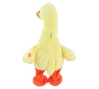 NOENNULL Pato Que Habla, Canta y Camina, Juguete de Peluche Interactivo, Pato Musical Graznador para Niños a Partir de 3 Años