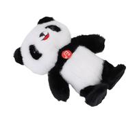 NOENNULL Peluche de panda interactivo, cantando y bailando para, diversión educativa, juguete de peluche eléctrico animado para, 16 x 10,9 x 22 cm